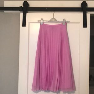 ASOS Lavender pleated skirt